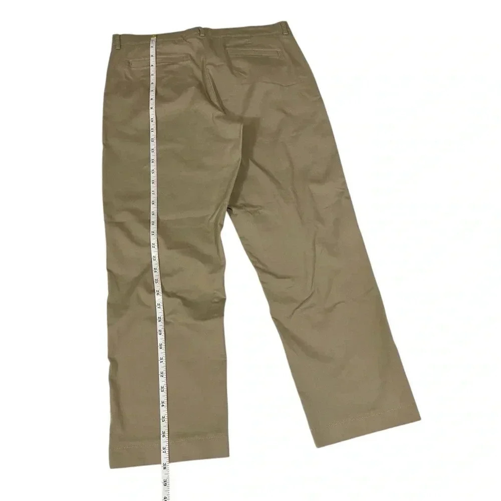 VGT DENNIS Khaki Men's Uniform Pants Front & Back Pockets Size J15 - Picture 14 of 15